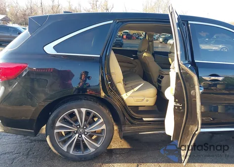 2019 Acura Mdx Tech Pkg z USA, uszkodzony, nr VIN 5J8YD4H53KL025217